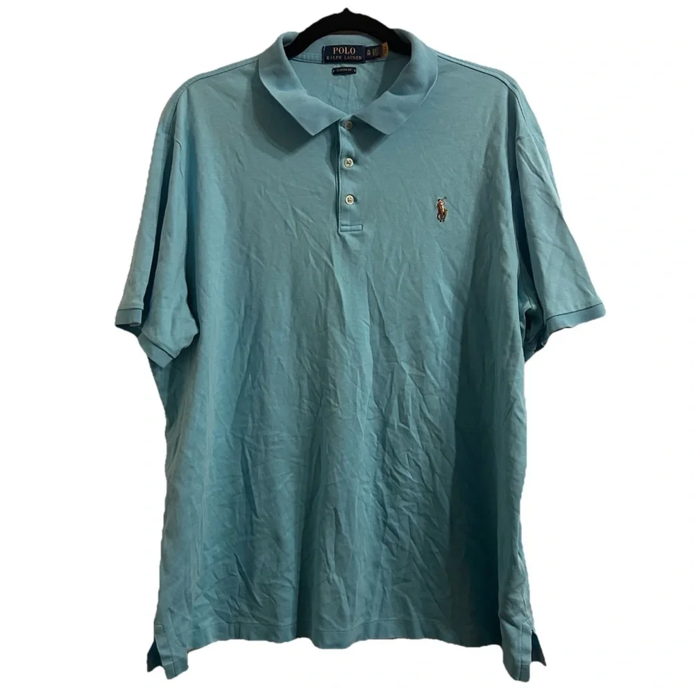 Polo Ralph Lauren Mens Polo Short Sleeve Shirt Classic Fit XL Pony Logo